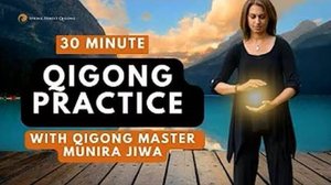 YT02-15 Цигун на каждый день с мастером Munira Jiwa. Цигун Весеннего Леса (Chunyi Lin)