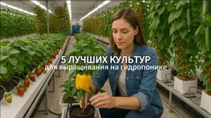5 фруктовых культур для выращивания на гидропонике 🍎🍌🍉