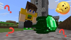 Кто обронил эти изумруды в minecraft | ДимА4 minecraft!