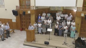 Богослужение в Первой церкви ЕХБ г.Симферополя. (в гостях). 10.08.2025 г.
