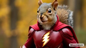 Животные в костюме ФЛЭША