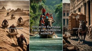Что, если бы люди так и не изобрели колесо