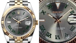 ОМАЖ на Часы ТРЕНЕРА из фильма "ДЖЕНТЛЬМЕНЫ" SEIKO DateJust ROMAN Dial