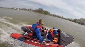 Первый тест-драйв Stormline Heavy Duty AL 380 с Yamaha 9.9