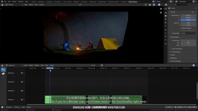 10.07 - Blender Video Sequencer смотреть онлайн