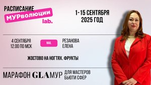 Жостово на ногтях. Фрукты