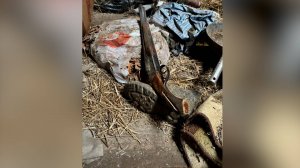 Огнестрельный тайник на чердаке