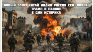 Новости СВО Сегодня-новый союз Китай Индия Россия Сев. Корея. Трамп в панике. В СМИ истерика