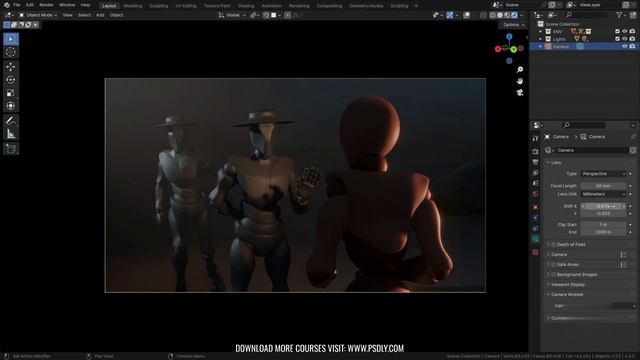 8.06 - Achieving Lens Types in Blender смотреть онлайн