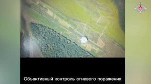 Поражение пункта запуска БПЛА ВСУ