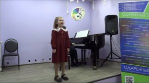 Музыка А. Пахмутовой, слова Р. Рождественского "Просьба". Исполняет Абрамова Виктория