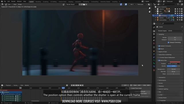 9.10 - Motion Blur & Focus Pull смотреть онлайн