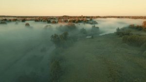 р.Нерль туман 4 утра