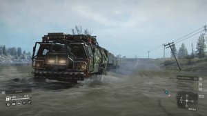 SnowRunner __ МЭН_Обвалившийся мост