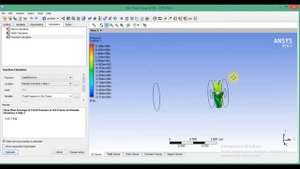 5.5 Моделирование течения воздуха в осевом вентиляторе в ANSYS CFX