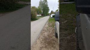 самодельный трактор4×4 первый выезд.