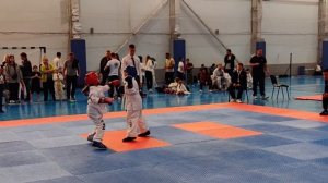 Алёна Мигачева  28 сентября 2024 г. Фестиваль Самарской области по тхэквондо, полуфинал, 38+