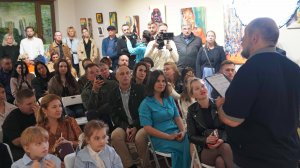 Галерея современного африканского искусства в детском приюте.