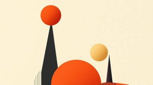 Композиция из геометрических фигур