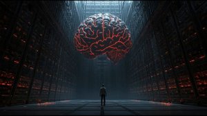 Cathedral of Silent Screams🖥️🔥2-Hour Tech-Noir Ambience ｜ AI Dystopia Soundscape ｜ Oppressive