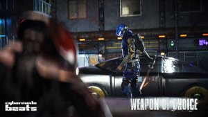 Cyberpunk / Dark Clubbing / Midtempo beat  "Weapon of Choice"
