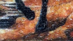 Картина из янтаря "Лошадь" м.379