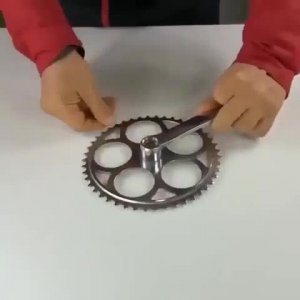 Если есть ненужная велосипедная звезда.