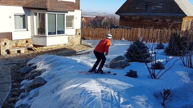 Горные лыжи дома! 15 марта и Рыжий Кот!