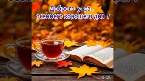 Цитата осеннего утра и дня
