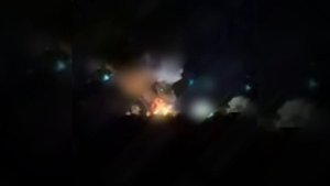 Ночью в Одессе российские ВКС устраивали светомузыку.
