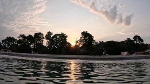 Встречаем рассвет на пляже