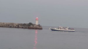 Вечерняя Ялта. Ялтинский маяк