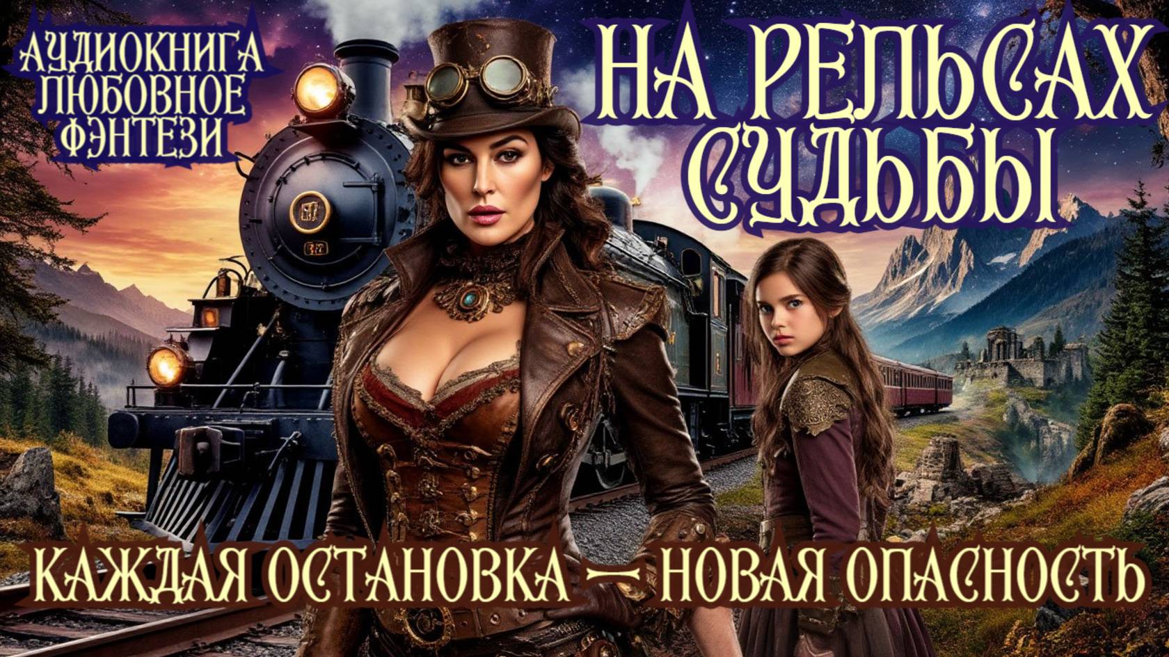 Аудиокнига. Любовное фэнтези: "На Рельсах Судьбы". Каждая остановка — новая опасность! смотреть онлайн