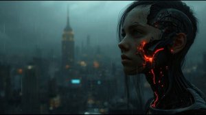 A Pulse of Neon in the Wasteland🔋2-Hour Cyberpunk Ambience｜Half-Light Elegy Soundscape ｜ Melancholi