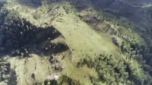 Удача квадрокоптера над Катунью. Район  Аската, Турсиб, часовня