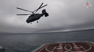 Большой противолодочный корабль «Североморск» отработал поиск подводных лодок