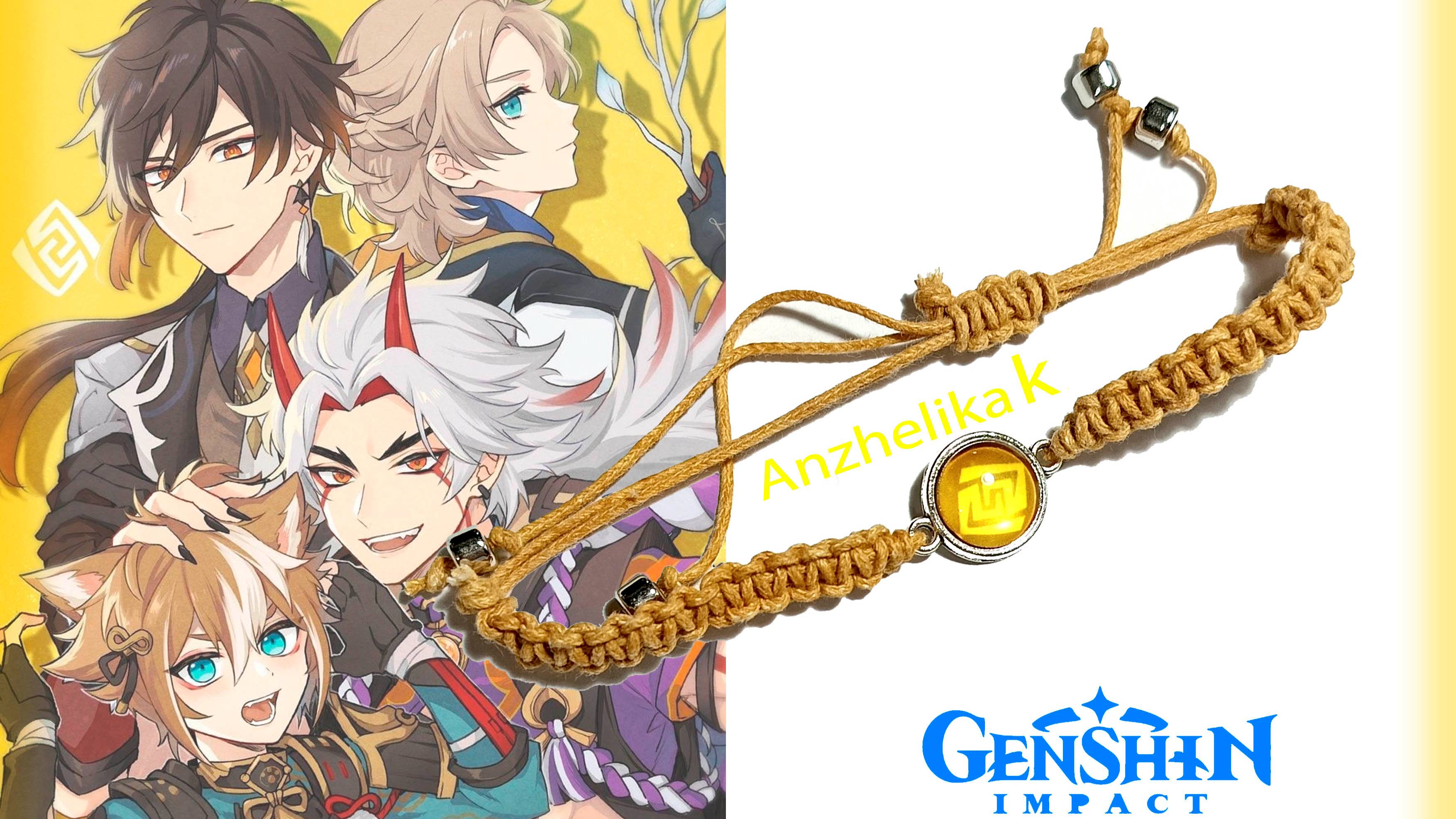 DIY\ Браслет по игре Genshin Impact \ готовый набор смотреть онлайн