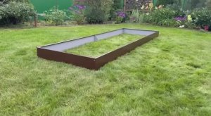 внешний вид коричневой грядки