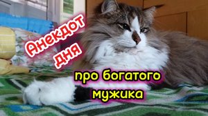 Анекдот дня. Про богатого мужика.