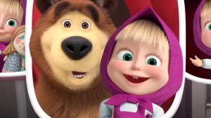 Маша и медведь. Мини игры мультфильм игра