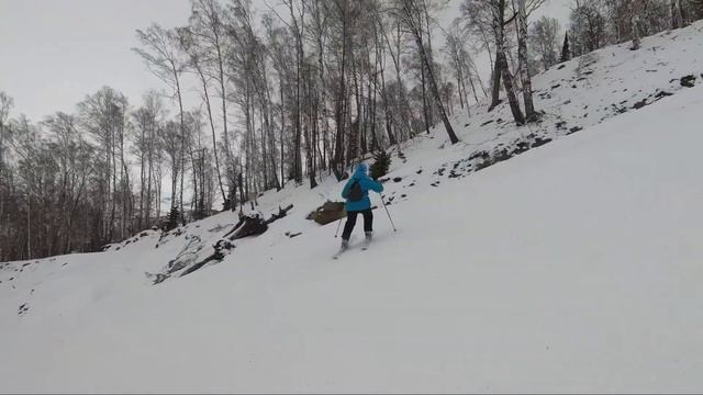 Впечатления о горнолыжном Манжероке.  Январь 2021