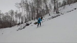 Впечатления о горнолыжном Манжероке.  Январь 2021