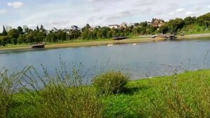 Под музыку у озера мы в парке Кашкадан