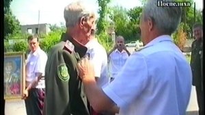 присяга казаков Поспелиха 2009г