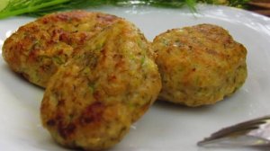 Котлетки из курицы с кабачком. Нежные и вкусные!