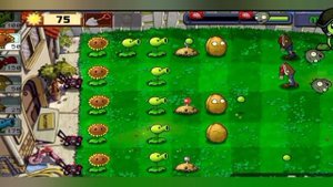 Plants vs. Zombies. Растения против зомби. Прохождение с 1 по 10 уровень категории "день" . Day.