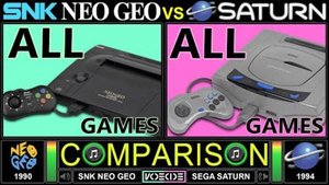 Сравнения Всех Игр на Neo-Geo vs Sega Saturn