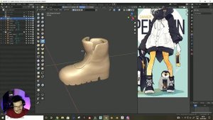 34 - Creating The Shoes - Part 1