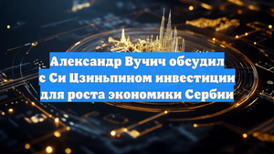 Александр Вучич обсудил с Си Цзиньпином инвестиции для роста экономики Сербии