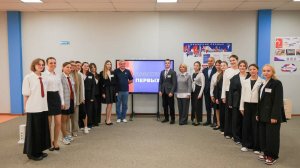 Глава округа Юлия Купецкая встретилась с Мытищинским школьным парламентом